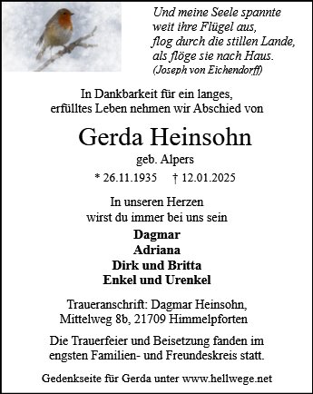 Gerda Heinsohn