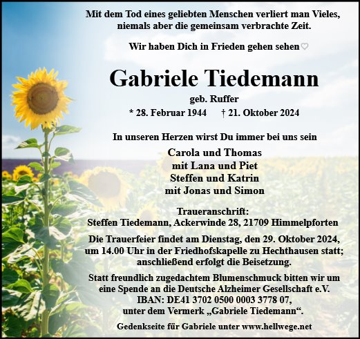 Gabriele Tiedemann