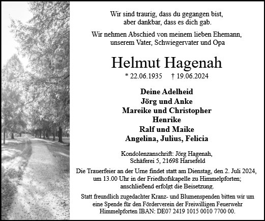 Helmut Hagenah