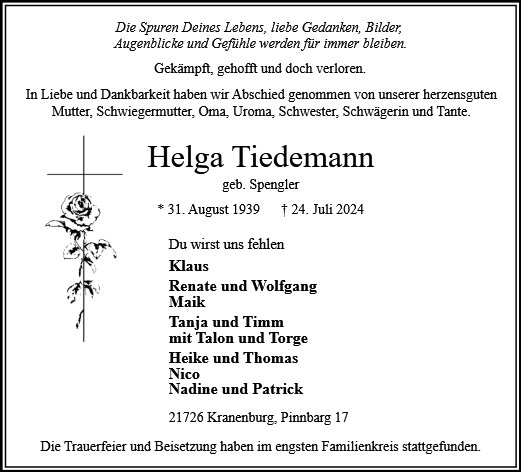 Helga Tiedemann