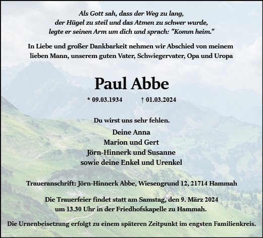Paul Abbe