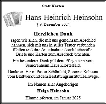 Hans-Heinrich Heinsohn