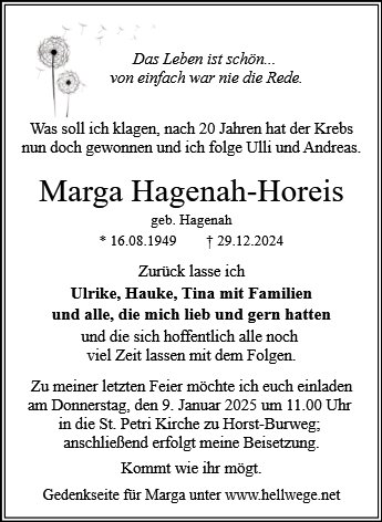 Marga Hagenah-Horeis