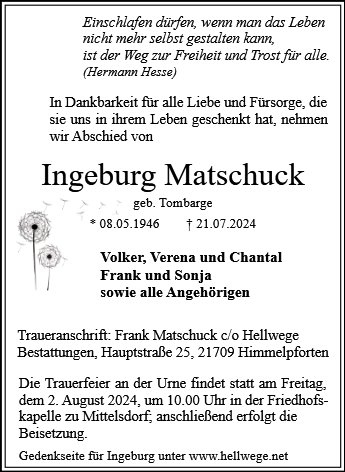 Ingeburg Matschuck