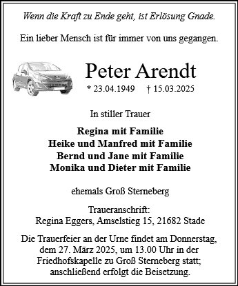 Peter Arendt