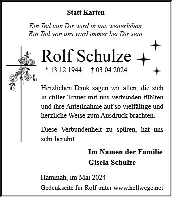 Rolf Schulze