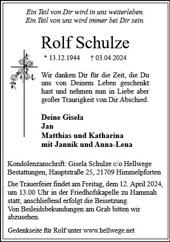 Rolf Schulze