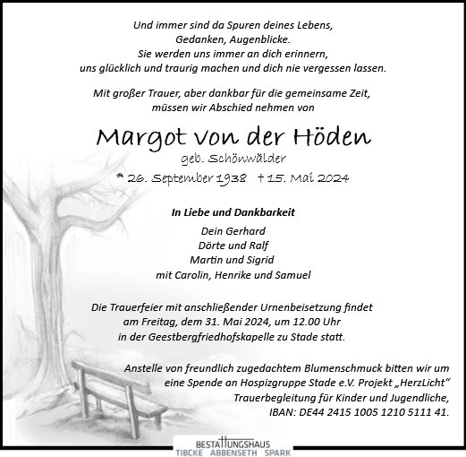 Margot von der Höden