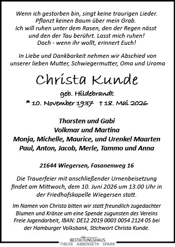 Christa Kunde
