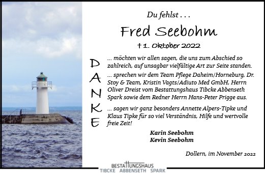 Fred Seebohm