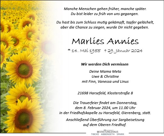 Marlies Annies