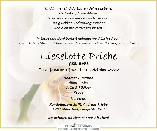 Lieselotte Priebe