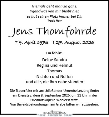Jens Thomfohrde