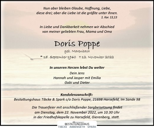 Doris Poppe