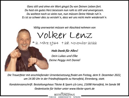 Volker Lenz