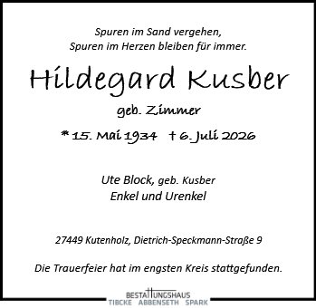 Hildegard Kusber