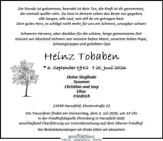Heinz Tobaben