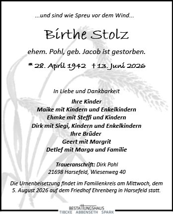 Birthe Stolz