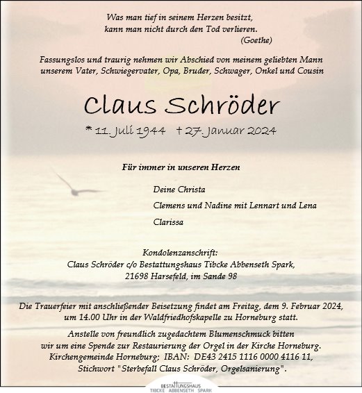 Claus Schröder