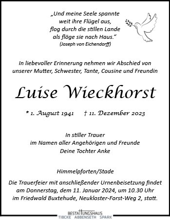 Luise Wieckhorst