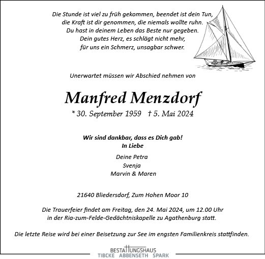 Manfred Menzdorf