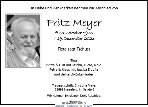 Fritz Meyer