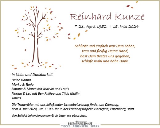 Reinhard Kunze