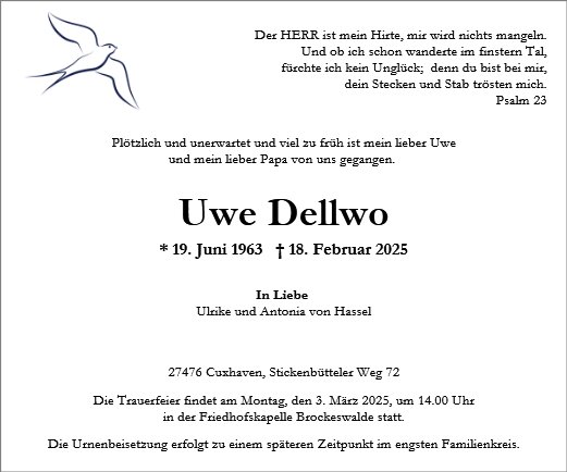 Uwe Dellwo