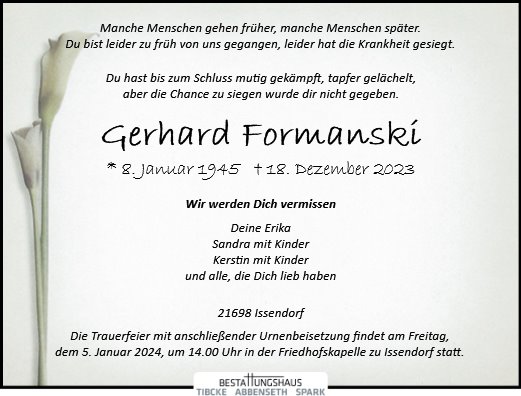 Gerhard Formanski