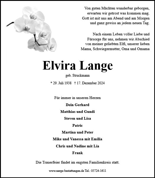 Elvira Lange