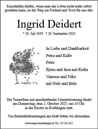 Ingrid Deidert