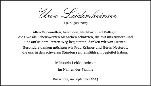 Uwe Leidenheimer