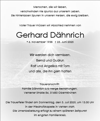 Gerhard Dähnrich