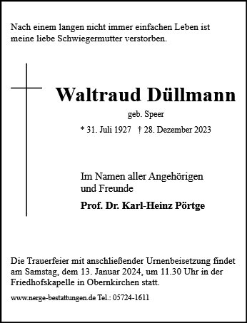 Waltraud Düllmann