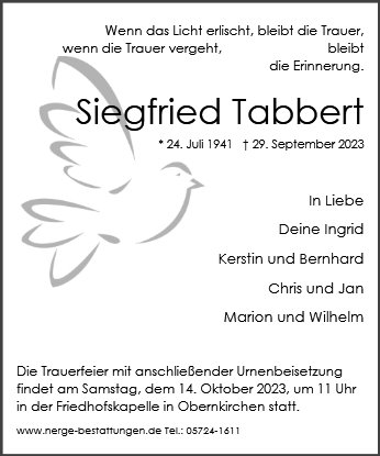 Siegfried Tabbert