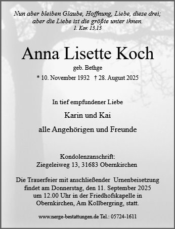 Anna Lisette Koch