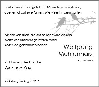 Wolfgang Mühlenharz