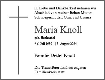 Maria Knoll