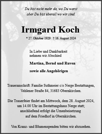 Irmgard Koch