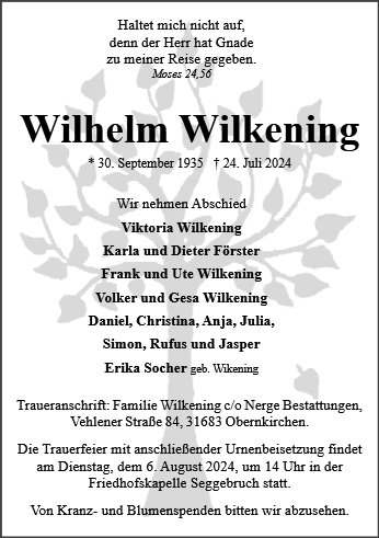 Wilhelm Wilkening