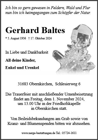 Gerhard Baltes