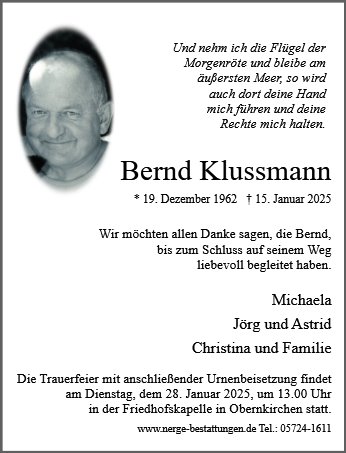 Bernd Klussmann