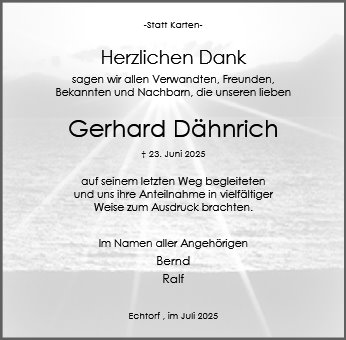 Gerhard Dähnrich