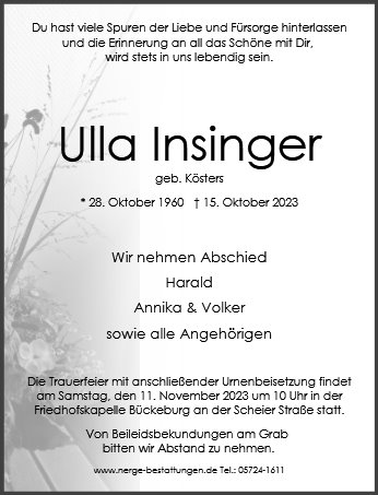 Ursula Insinger