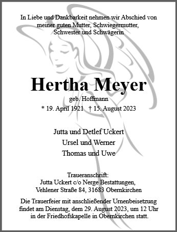 Hertha Meyer