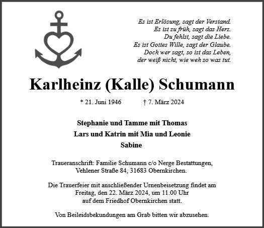 Karlheinz Schumann