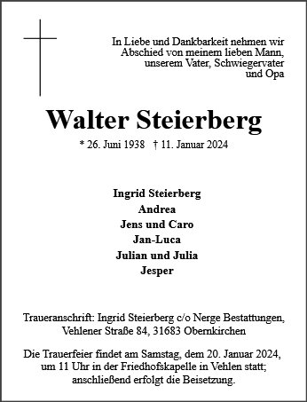 Walter Steierberg
