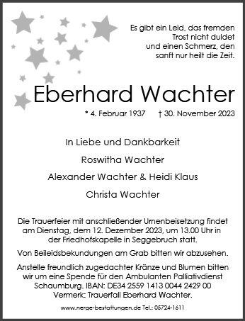Eberhard Wachter