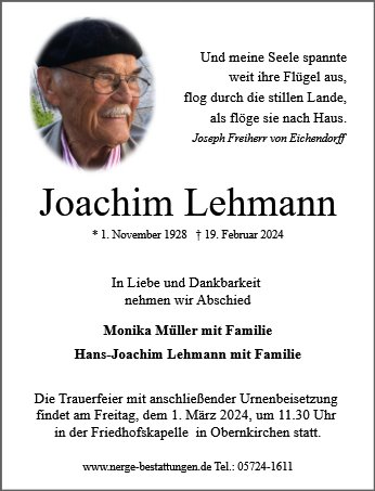 Joachim Lehmann