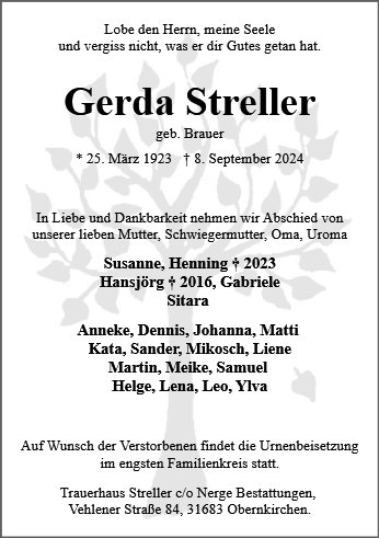 Gerda Streller